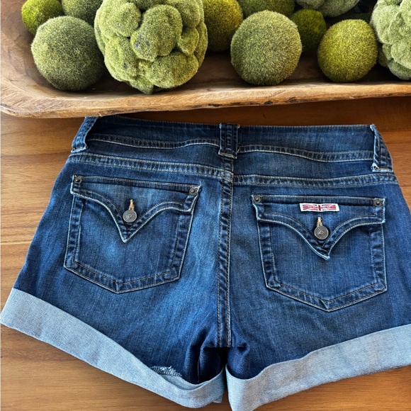 Blue Denim Shorts Hudson women 29 - Picture 7 of 10